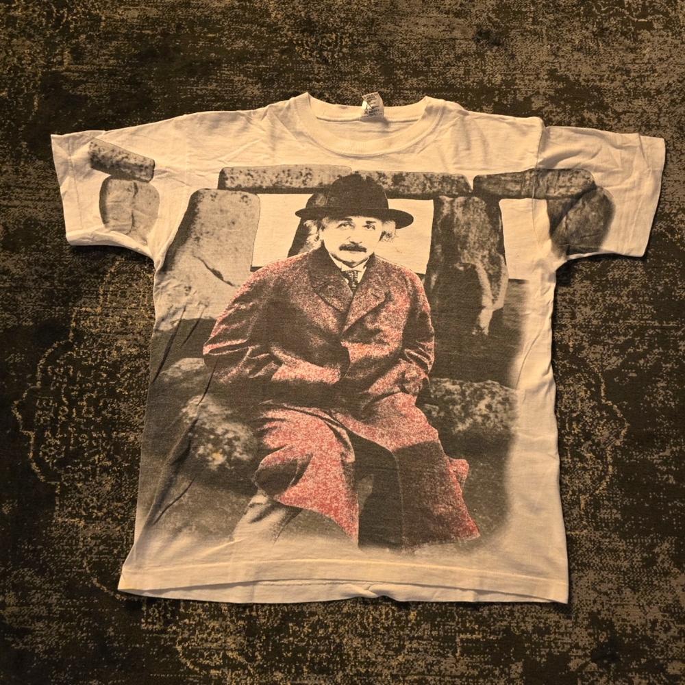 VINTAGE Albert Enstein tee